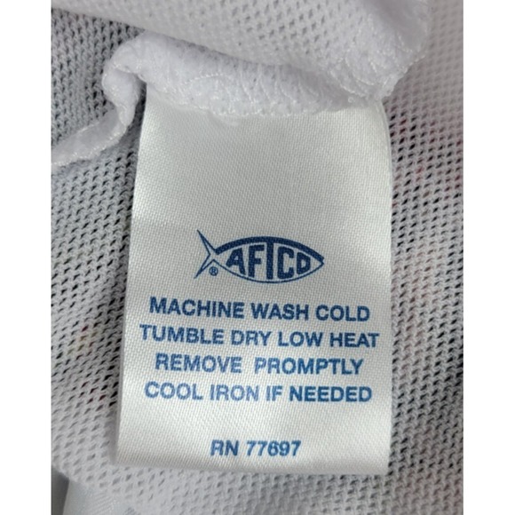 Aftco Swim Trunks Fishing Shorts Size Medium 7.5 Inseam Mesh Lined Drawstring EC - Picture 9 of 10